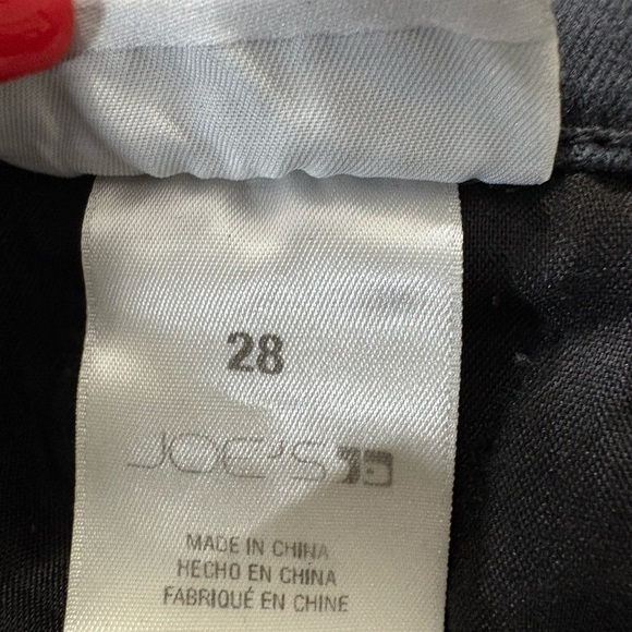 Joe's Jeans The Callie Black Coated Cropped Boot. - Picture 9 of 15